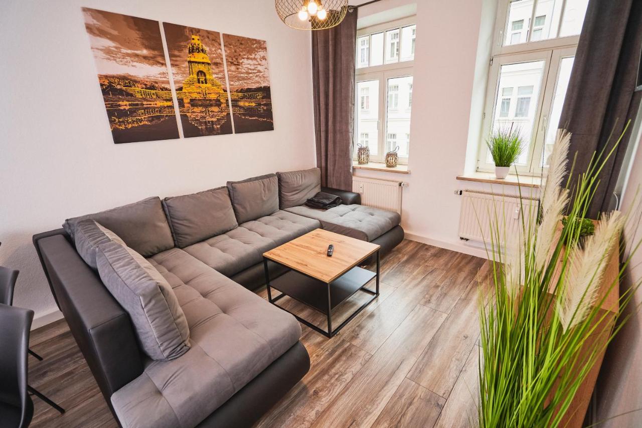 לייפציג Gemuetliche Ferienwohnung Fuer Die Ganze Familie מראה חיצוני תמונה