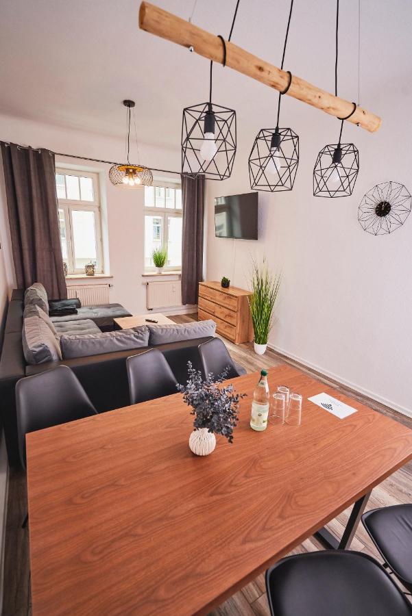לייפציג Gemuetliche Ferienwohnung Fuer Die Ganze Familie מראה חיצוני תמונה