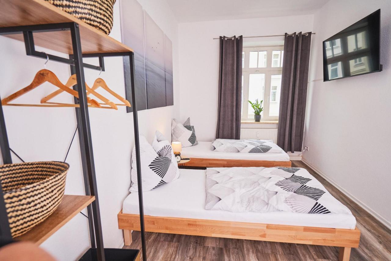 לייפציג Gemuetliche Ferienwohnung Fuer Die Ganze Familie מראה חיצוני תמונה